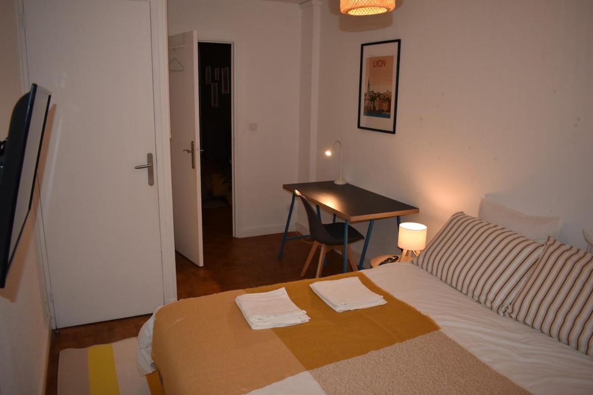 Appartement Lumineux 3 Chambres - Villeurbanne Gratte Ciel Eksteriør bilde