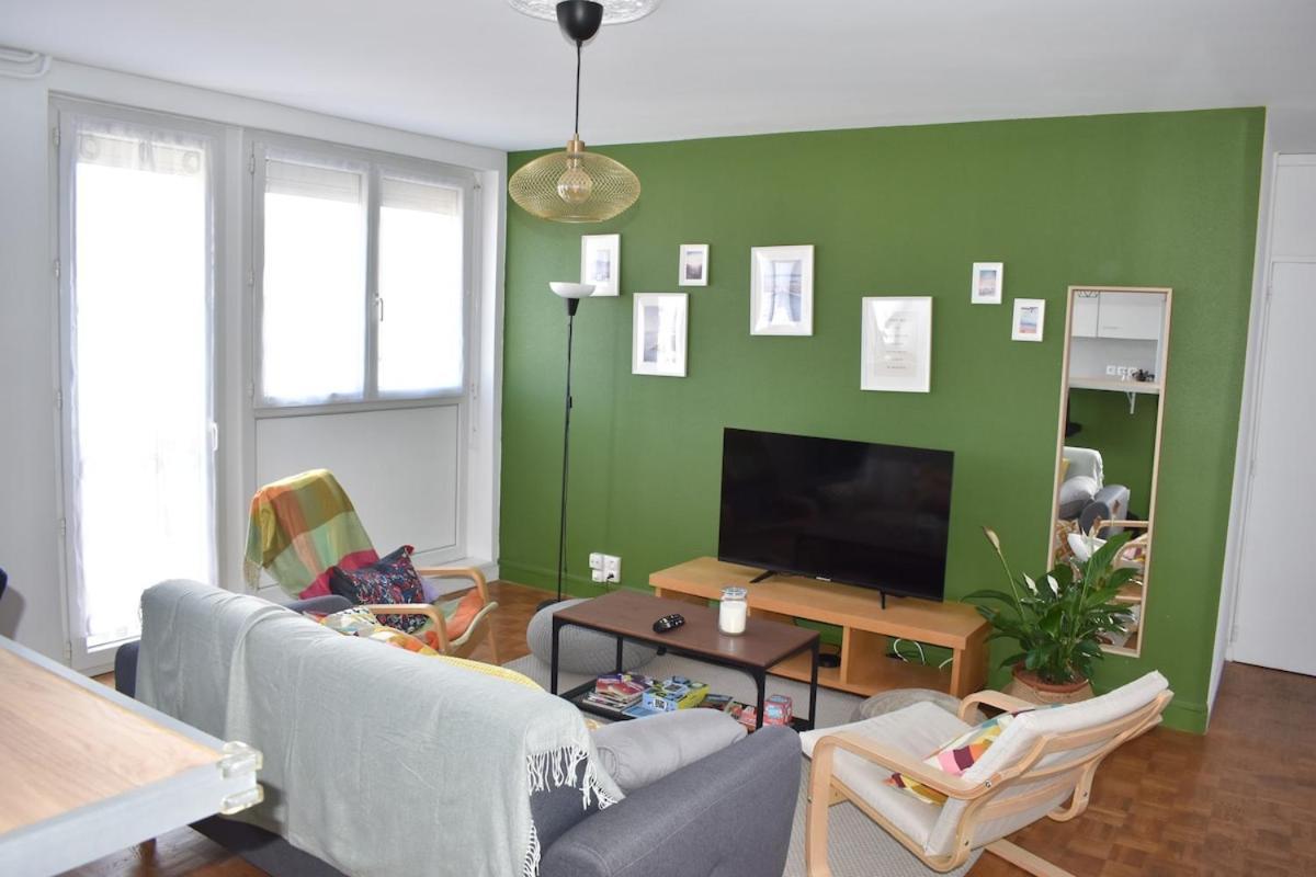 Appartement Lumineux 3 Chambres - Villeurbanne Gratte Ciel Eksteriør bilde