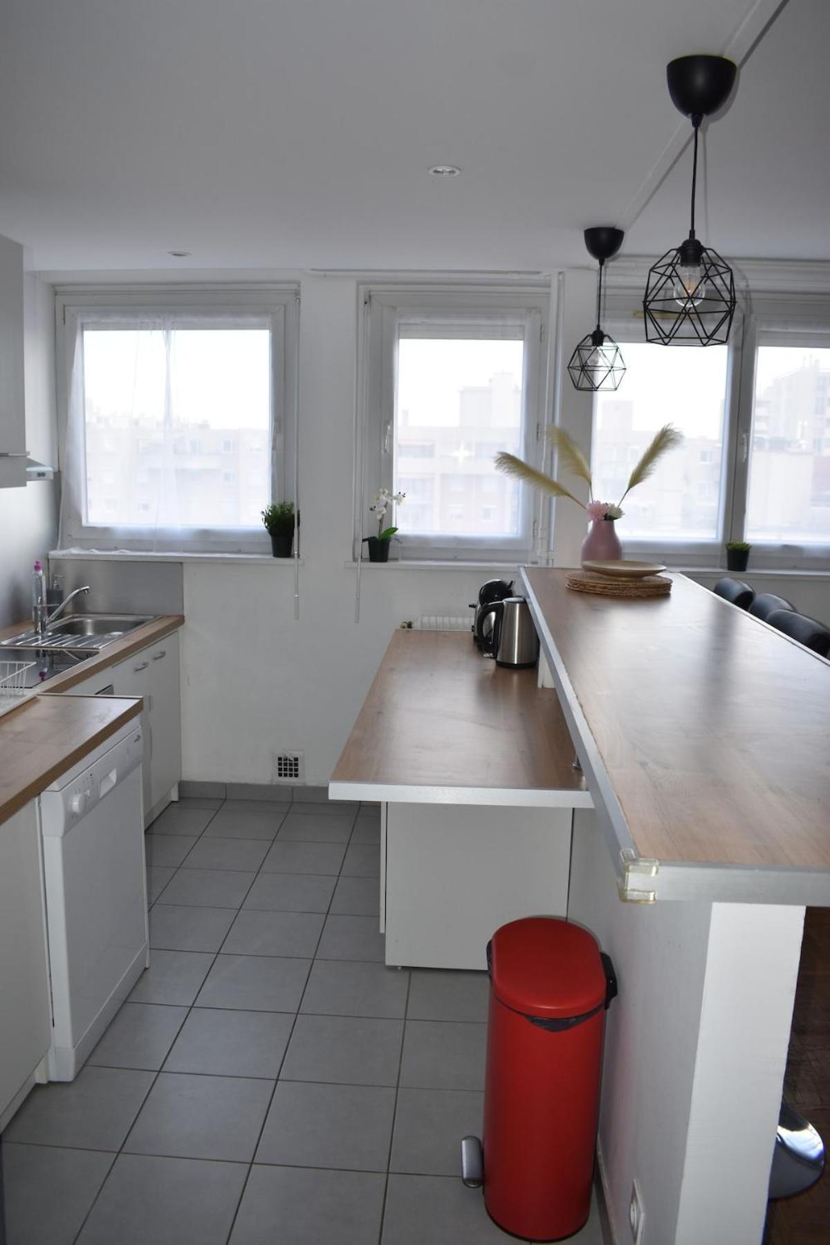 Appartement Lumineux 3 Chambres - Villeurbanne Gratte Ciel Eksteriør bilde