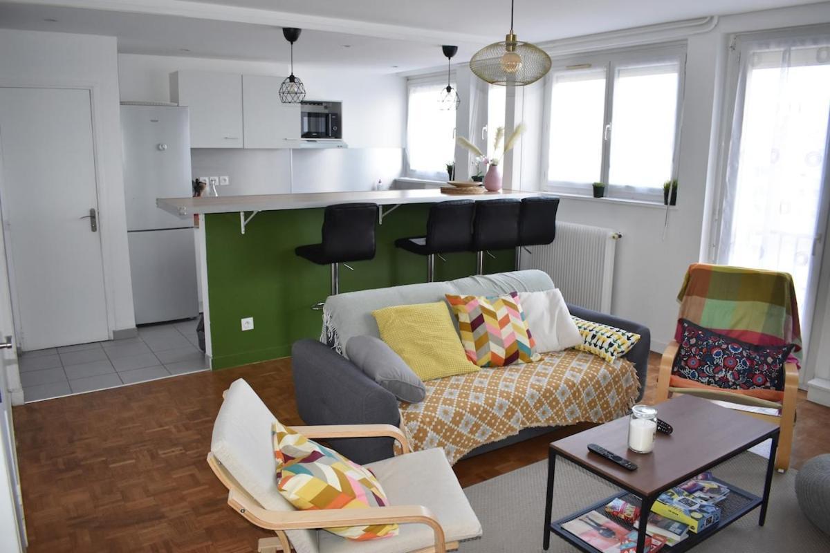 Appartement Lumineux 3 Chambres - Villeurbanne Gratte Ciel Eksteriør bilde